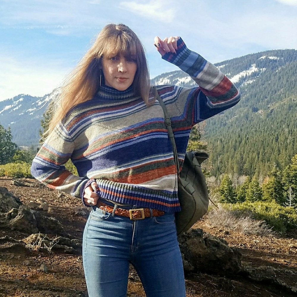 Vintage Striped Sweater
